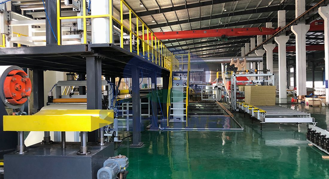 Rock Wool Composite Sandwich Panel Machine Assembly Line